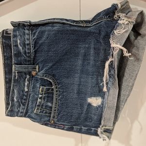 Pink Victoria Secret Jean Shorts